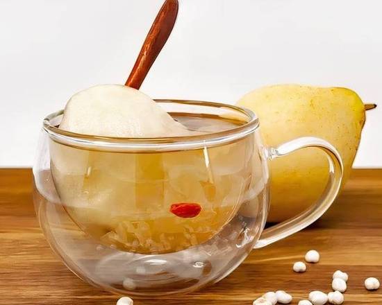 Pear with Chuen-Pui Tea 清肺潤喉川貝雪梨茶